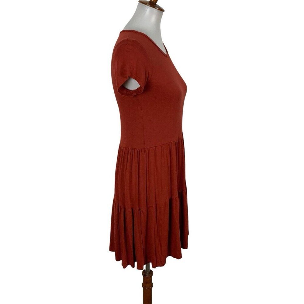 Olivia Rae Rust Red Dress - Picture 4 of 7